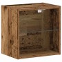 Estante flotante con estante 2 pcs Marrón 40 x 28,5 x 40 cm en Armarios y almacenamiento | Comprar online en Foru.es