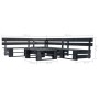 Set de muebles de jardín de palets 4 piezas madera negro de vidaXL, Conjuntos de jardín - Ref: Foro24-277420, Precio: 255,50 ...