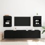 Conjunto de mueble de TV 2 pcs Negro 40 x 30 x 60,5 cm en Armarios y almacenamiento | Comprar online en Foru.es