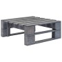 Otomana de palés para jardín madera gris de vidaXL, Otomanas de exterior - Ref: Foro24-44696, Precio: 47,11 €, Descuento: %