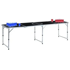 Klappbarer Bier-Pong-Tisch mit Bechern und Bällen 240 cm von vidaXL, Bier-Pong-Tische - Ref: Foro24-3056793, Preis: 136,16 €,...