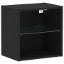 Conjunto de mueble de TV 2 pcs Roble Negro 40 x 30 x 30 cm en Muebles TV | Comprar online en Foru.es