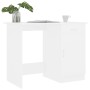 Escritorio de madera contrachapada blanco 100x50x76 cm de vidaXL, Escritorios - Ref: Foro24-801080, Precio: 82,86 €, Descuent...