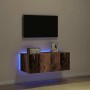 Mueble de TV Montado en la Pared Madera Vieja 80 x 35 x 31 cm en Muebles TV | Comprar online en Foru.es