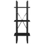 Estantería de 3 niveles madera contrachapada negro 40x30x105 cm de vidaXL, Librerías y estanterías - Ref: Foro24-806488, Prec...