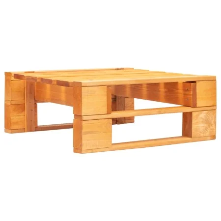 Otomana de jardín de palets madera marrón miel de vidaXL, Otomanas de exterior - Ref: Foro24-45764, Precio: 44,37 €, Descuent...