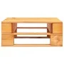 Otomana de jardín de palets madera marrón miel de vidaXL, Otomanas de exterior - Ref: Foro24-45764, Precio: 44,37 €, Descuent...