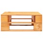 Otomana de jardín de palets madera marrón miel de vidaXL, Otomanas de exterior - Ref: Foro24-45764, Precio: 50,81 €, Descuent...