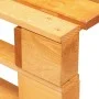 Otomana de jardín de palets madera marrón miel de vidaXL, Otomanas de exterior - Ref: Foro24-45764, Precio: 44,37 €, Descuent...