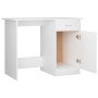 Escritorio de madera contrachapada blanco 100x50x76 cm de vidaXL, Escritorios - Ref: Foro24-801080, Precio: 82,86 €, Descuent...