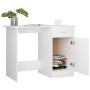 Escritorio de madera contrachapada blanco 100x50x76 cm de vidaXL, Escritorios - Ref: Foro24-801080, Precio: 82,86 €, Descuent...