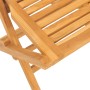 Juego de comedor para jardín 5 piezas madera maciza de teca de vidaXL, Conjuntos de jardín - Ref: Foro24-3155034, Precio: 421...