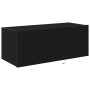 Mueble de TV Montado en la Pared Roble Negro 80 x 35 x 31 cm en Muebles TV | Comprar online en Foru.es