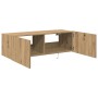 Mueble de TV Montado en la Pared Roble artesanal en Muebles TV | Comprar online en Foru.es