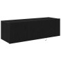 Mueble de TV Montado en la Pared 2 pcs Roble Negro en Muebles TV | Comprar online en Foru.es