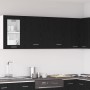 Mueble colgante Lyon 2 pcs Roble Negro 50 x 31 x 60 cm en Armarios de cocina | Comprar online en Foru.es