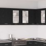 Mueble colgante con estante Lyon Roble Negro 80 x 31 x 60 cm en Armarios de cocina | Comprar online en Foru.es