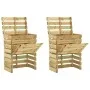 Compostadores de láminas 2 uds madera de pino 80x50x100 cm de vidaXL, Compostadores - Ref: Foro24-3078136, Precio: 134,94 €, ...
