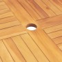 Juego de comedor para jardín 5 piezas madera maciza de teca de vidaXL, Conjuntos de jardín - Ref: Foro24-3155039, Precio: 413...