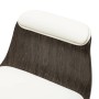 Silla de oficina de madera curvada y cuero sintético blanco de vidaXL, Sillas de oficina - Ref: Foro24-283126, Precio: 147,85...