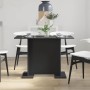 Mesa de Comedor Negro 110 x 60 x 75 cm Madera de ingeniería en Mesas de comedor | Comprar online en Foru.es