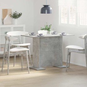 Mesa de Comedor Gris Concreto 110 x 60 x 75 cm en Mesas de comedor | Comprar online en Foru.es