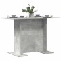 Mesa de Comedor Gris Concreto 110 x 60 x 75 cm en Mesas de comedor | Comprar online en Foru.es