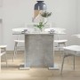 Mesa de Comedor Gris Concreto 110 x 60 x 75 cm en Mesas de comedor | Comprar online en Foru.es