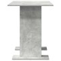 Mesa de Comedor Gris Concreto 110 x 60 x 75 cm en Mesas de comedor | Comprar online en Foru.es
