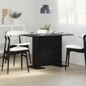 Mesa de Comedor Roble negro 110 x 60 x 75 cm en Mesas de comedor | Comprar online en Foru.es