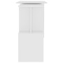 Escritorio de esquina madera contrachapada blanco 200x50x76 cm de vidaXL, Escritorios - Ref: Foro24-801098, Precio: 106,67 €,...