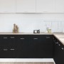 Mueble Bajo para Fregadero Roble Negro 80x46x81,5 cm Madera Ingenierizada en Armarios de cocina | Comprar online en Foru.es