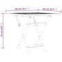 Juego de comedor para jardín 5 piezas madera maciza de teca de vidaXL, Conjuntos de jardín - Ref: Foro24-3155040, Precio: 386...