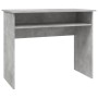 Escritorio de madera contrachapada gris hormigón 90x50x74 cm de vidaXL, Escritorios - Ref: Foro24-801174, Precio: 58,29 €, De...