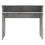 Escritorio de madera contrachapada gris hormigón 90x50x74 cm de vidaXL, Escritorios - Ref: Foro24-801174, Precio: 58,29 €, De...