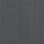 Estantería 2 niveles madera maciza de pino gris 100x30x70 cm de vidaXL, Librerías y estanterías - Ref: Foro24-806474, Precio:...