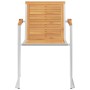 Sillas de jardín 4 unidades con cojines madera maciza teca en Sillas de jardín | Comprar online en Foru.es