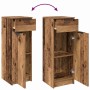 Gabinete de Baño con cajón Madera vieja 32 x 34 x 90 cm en Armarios y almacenamiento | Comprar online en Foru.es