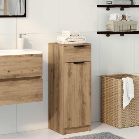 Gabinete de Baño con cajón Roble artisan 32 x 34 x 90 cm en Armarios y almacenamiento | Comprar online en Foru.es