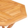 Juego de comedor para jardín 5 piezas madera maciza de teca de vidaXL, Conjuntos de jardín - Ref: Foro24-3155025, Precio: 419...