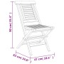 Juego de comedor para jardín 5 piezas madera maciza de teca de vidaXL, Conjuntos de jardín - Ref: Foro24-3155025, Precio: 419...