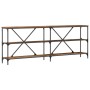 Mesa Consola Madera vieja 200 x 30 x 75 cm Madera de ingeniería en Mesas auxiliares | Comprar online en Foru.es