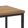 Mesa Consola con estante Roble Artesanal 200 x 30 x 75 cm en Mesas auxiliares | Comprar online en Foru.es