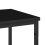 Mesa Consola Roble Negro 200 x 30 x 75 cm Madera de ingeniería en Mesas auxiliares | Comprar online en Foru.es