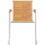 Sillas de jardín 4 unidades con cojines madera maciza teca en Sillas de jardín | Comprar online en Foru.es