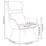 Blauer Samt-Entspannungssessel von vidaXL, Sessel - Ref: Foro24-341361, Preis: 115,93 €, Rabatt: %