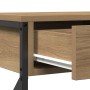 Mesa de Consola con cajón Roble artisan 75 x 28 x 75 cm en Mesas auxiliares | Comprar online en Foru.es