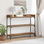 Mesa Consola con estante Madera vieja 100 x 30 x 80 cm en Mesas auxiliares | Comprar online en Foru.es