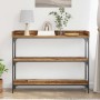 Mesa Consola con estante Madera vieja 100 x 30 x 80 cm en Mesas auxiliares | Comprar online en Foru.es