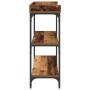 Mesa Consola con estante Madera vieja 100 x 30 x 80 cm en Mesas auxiliares | Comprar online en Foru.es